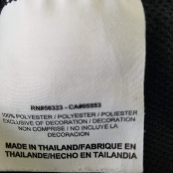 Nike Dri-Fit Black Polo Short Sleeve Golf Shirt XL - Picture 5 of 6